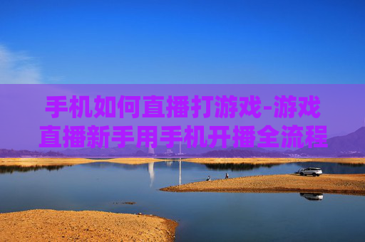 手机如何直播打游戏-游戏直播新手用手机开播全流程指南
