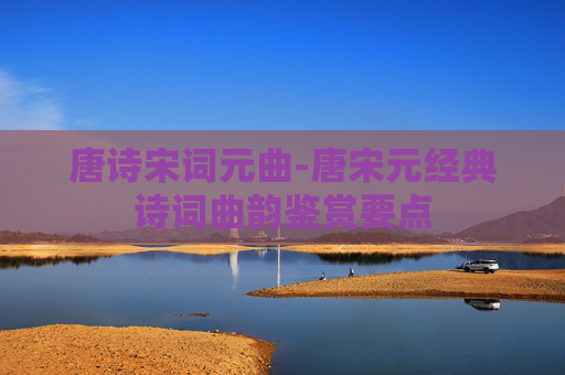 唐诗宋词元曲-唐宋元经典诗词曲韵鉴赏要点 唐诗宋词元曲-唐宋元经典诗词曲韵鉴赏要点
