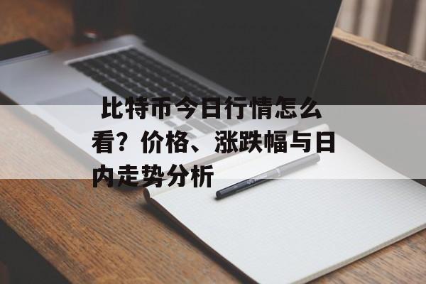  比特币今日行情怎么看？价格、涨跌幅与日内走势分析